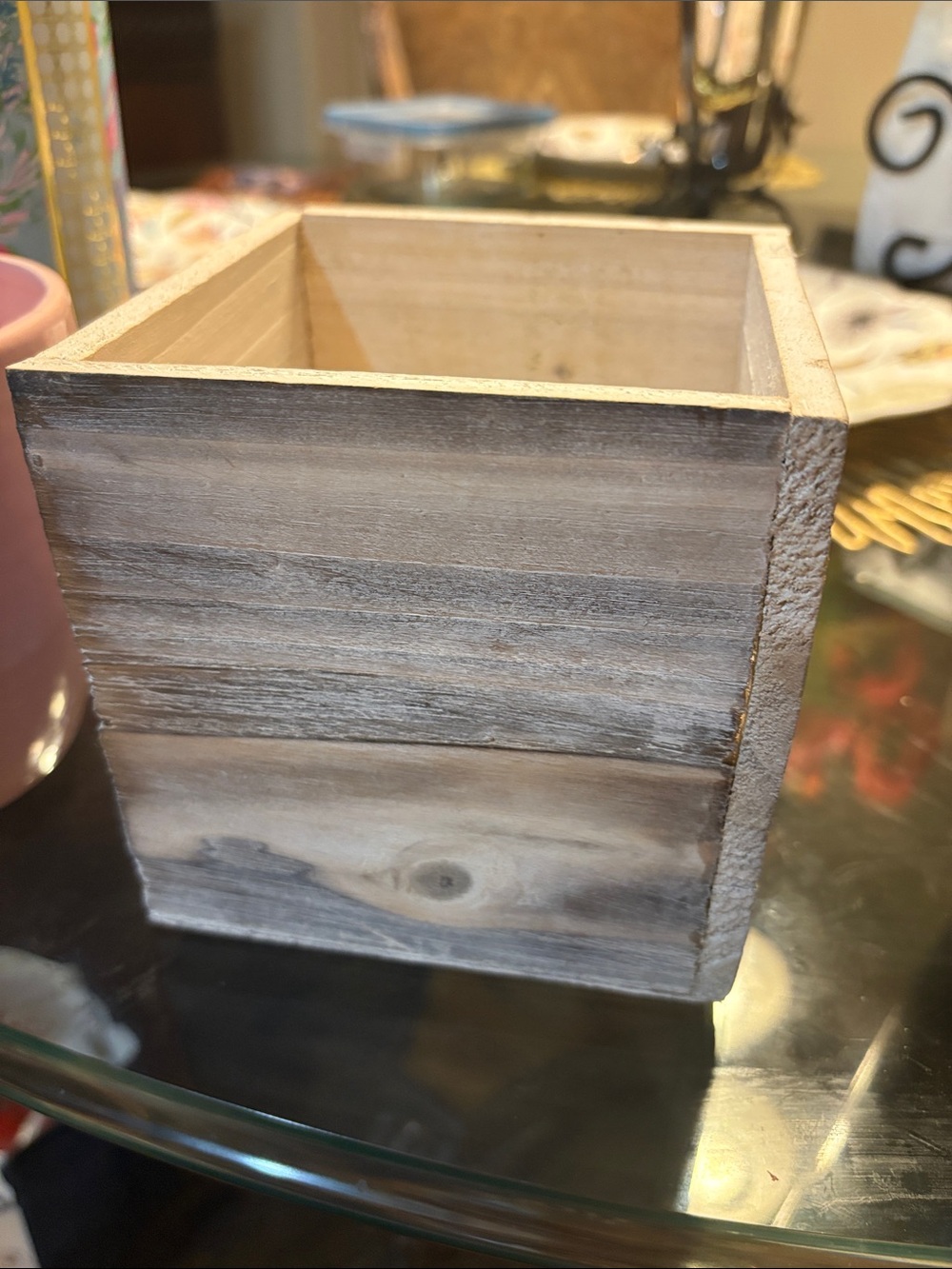 Wooden box